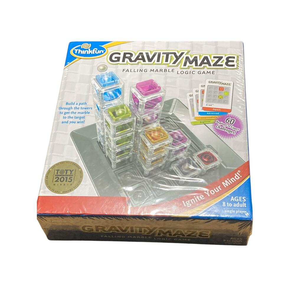 GRAVITY‎ MAZE Falling Marble Logic Game by Thinkfun - Toy of the Year - 2014